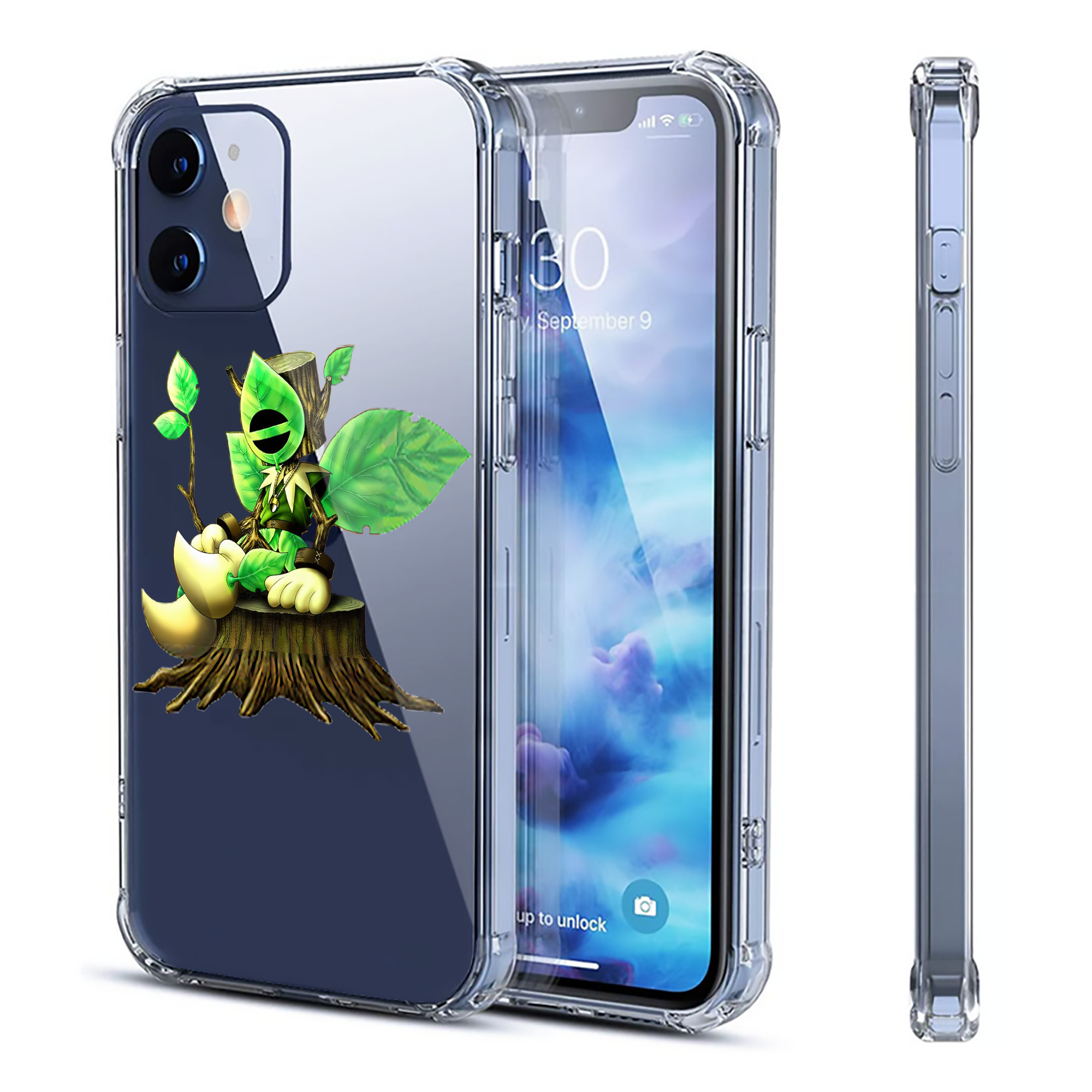 （画像用） 遊☆戯☆王 Yu-Gi-Oh! 【iPhone 12シリーズ対応】透明スマホケース（クリアソフトケース）